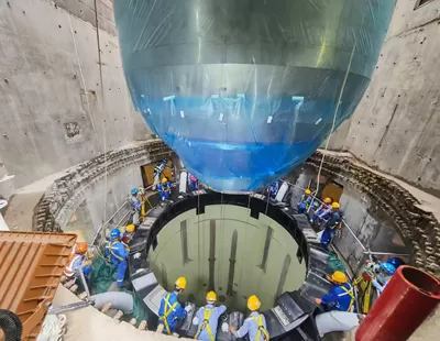 Sharp Century Facilitates Successful Installation of Modular Insulation for Unit 5 Reactor Pressure Vessel in Ningde Nuclear Power Project
