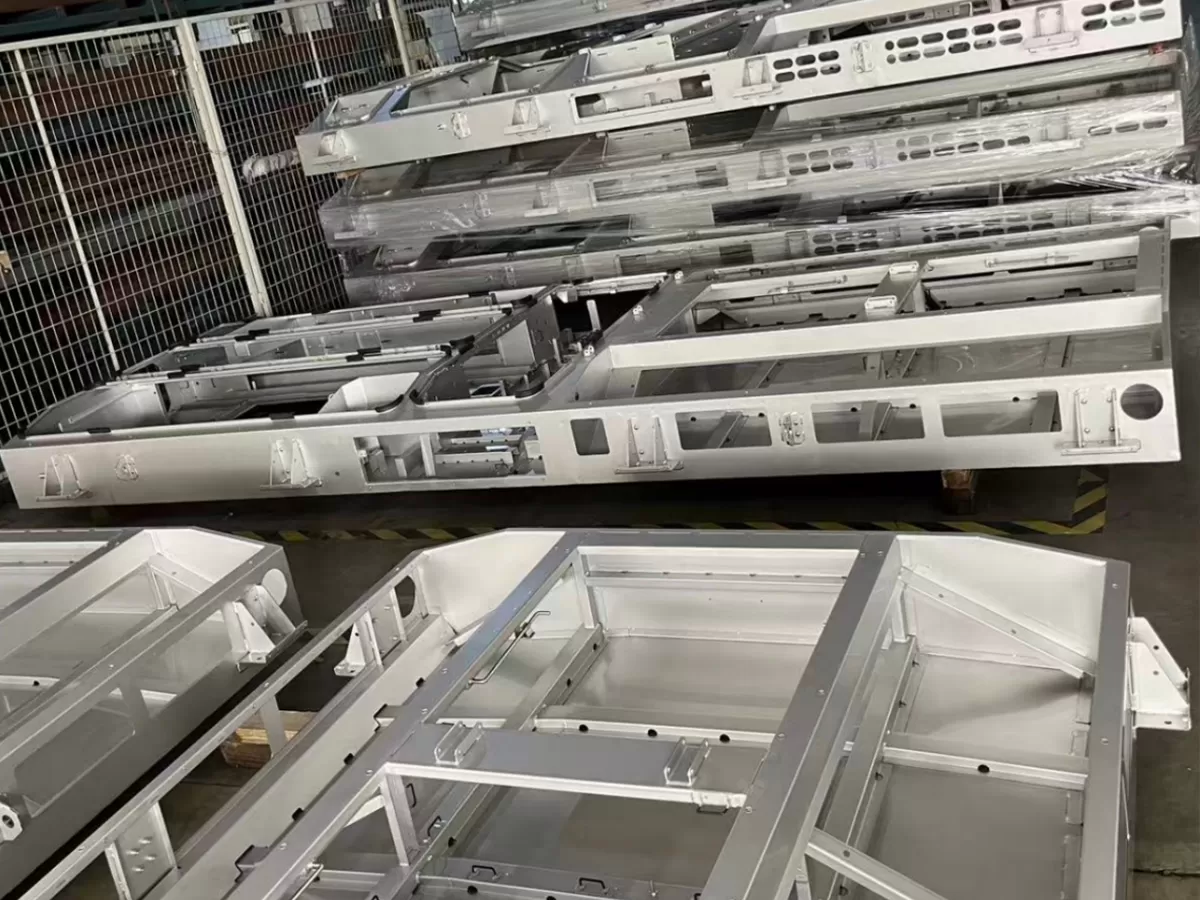 stainless steel metal fabrication for rail transit components and structures